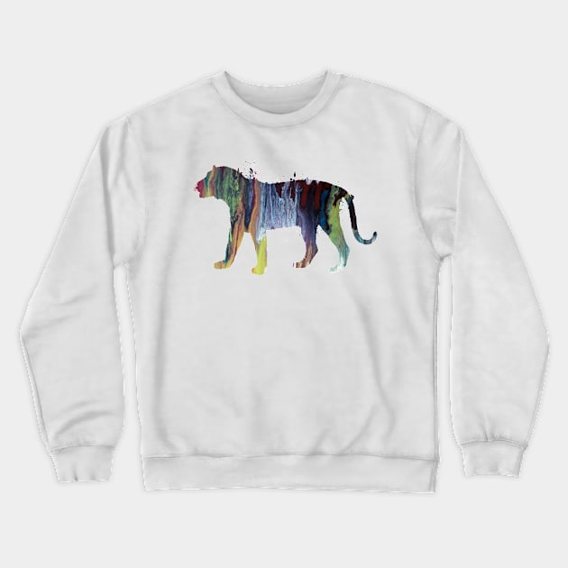 Tiger Crewneck Sweatshirt by TheJollyMarten